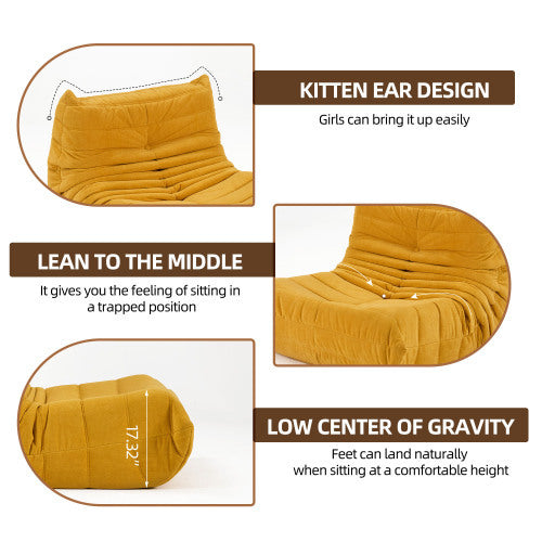 Bean Bag Lounger Chair for Adults